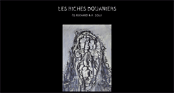 Desktop Screenshot of lesrichesdouaniers.org